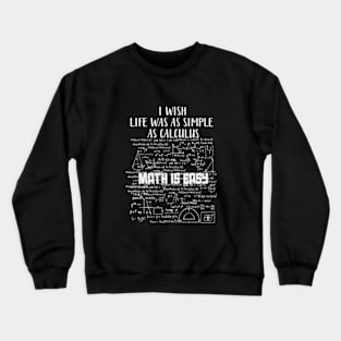 Math Formula Crewneck Sweatshirt